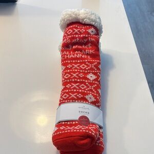 Never worn Hallmark Holiday Socks